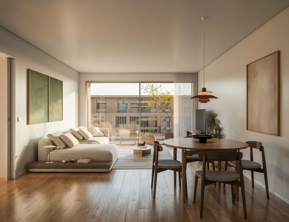 Pleno Jardim - Quinta da Picua - T2 Sala