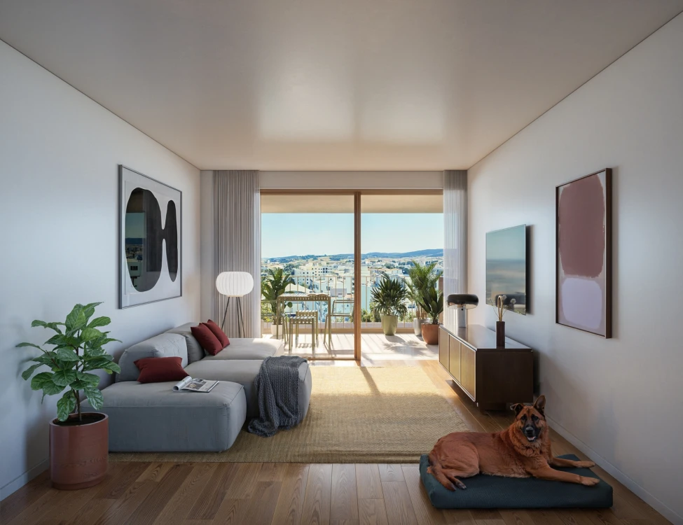 Pleno Jardim - Quinta da Picua - T2 Sala